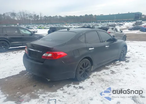 2011 Infiniti M37X z USA, uszkodzony, nr VIN JN1BY1AR7BM373538